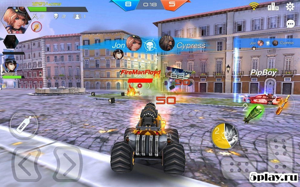Скриншот Not My Car: Overload - Vehicle Battle Royale