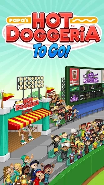 Скриншот Papa’s Hot Doggeria To Go
