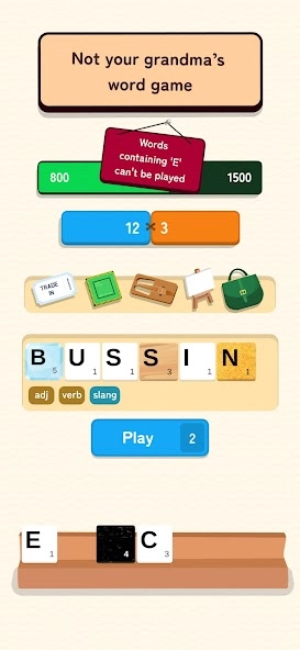 Скриншот Wordlike – Word Roguelike