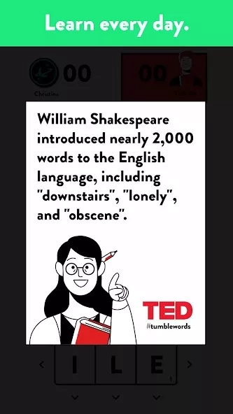 Скриншот TED Tumblewords NETFLIX