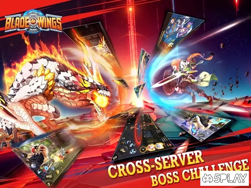 Скриншот Blade & Wings: Future Fantasy 3D Anime MMORPG Game