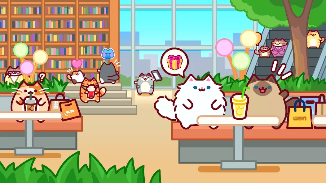 Скриншот Cat Mall: Idle Shopping Tycoon