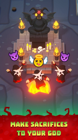 Скриншот Idle Cult Empire – Evil Tycoon