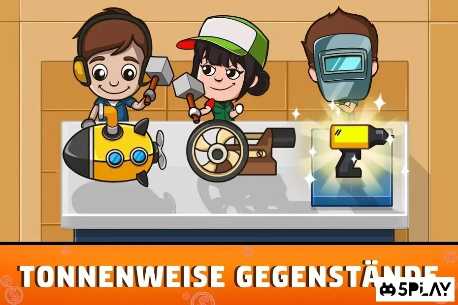 Скриншот Idle Factory Tycoon