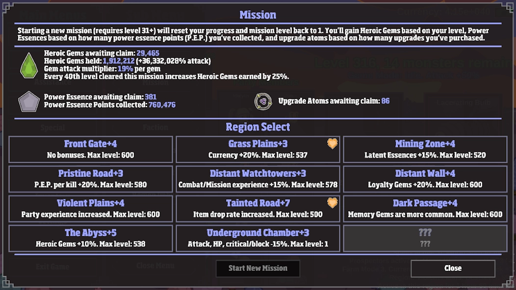 Скриншот Monster Hunting: Grind Forever