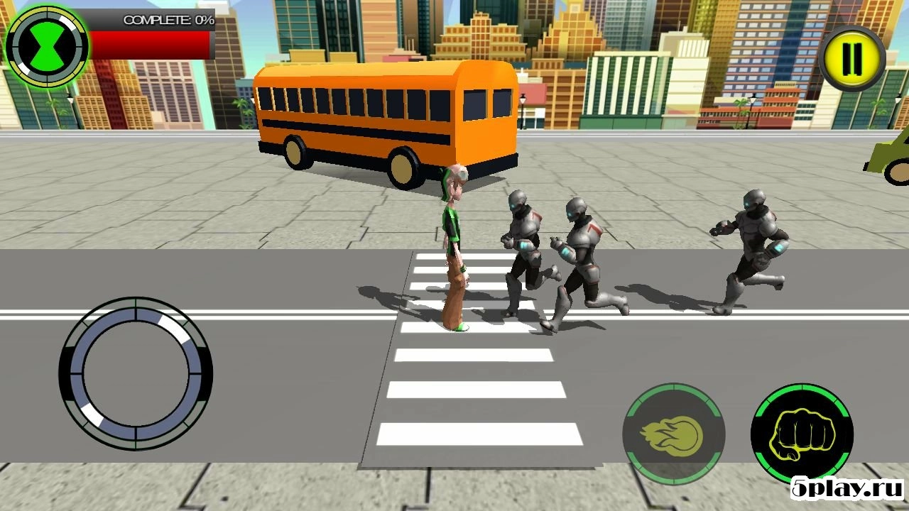 Скриншот Ben Super Alien Fighter Hero : Action Game