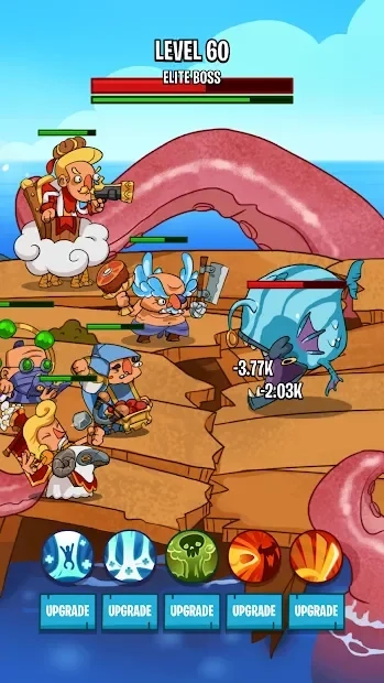 Скриншот Semi Heroes 2: Endless Battle RPG Offline Game