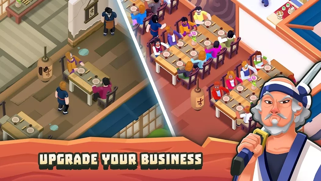 Скриншот Sushi Empire Tycoon-Idle Game