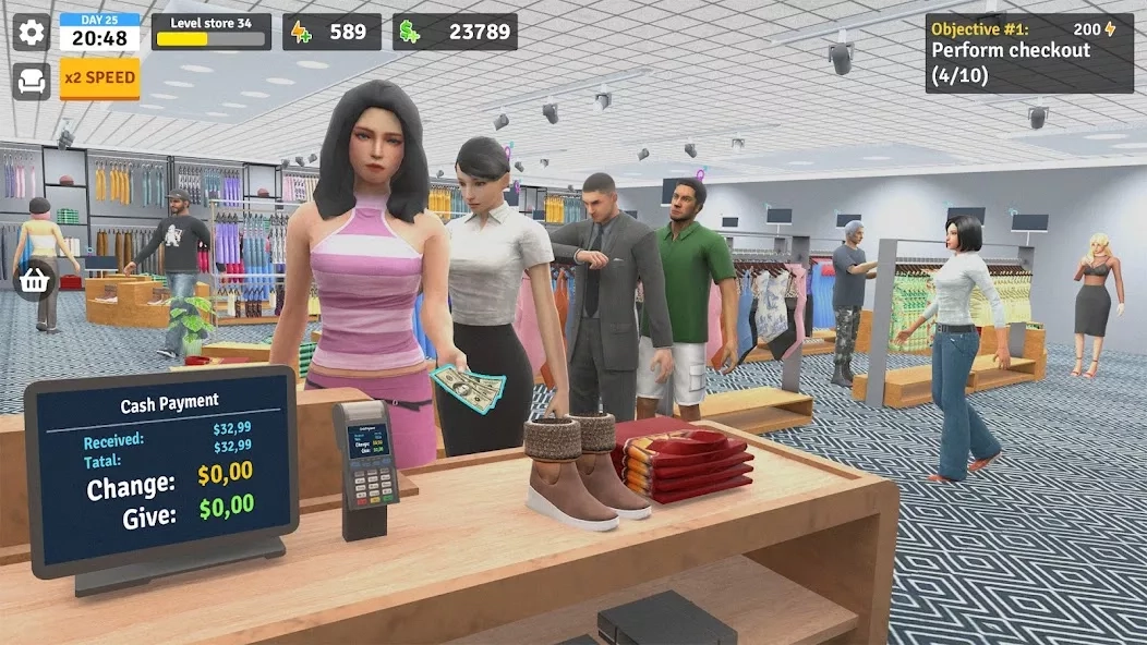 Скриншот Clothing Store Simulator