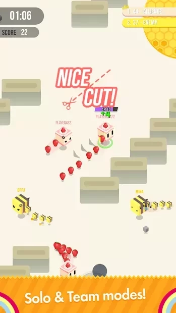 Скриншот Cut.io : Keep the tail