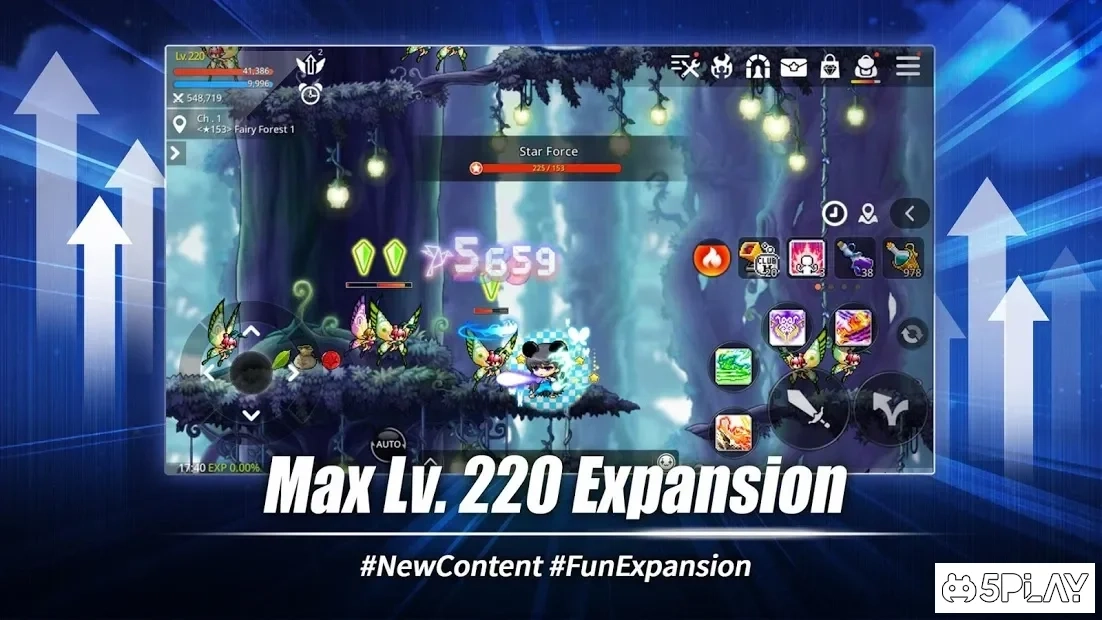 Скриншот MapleStory M - Open World MMORPG