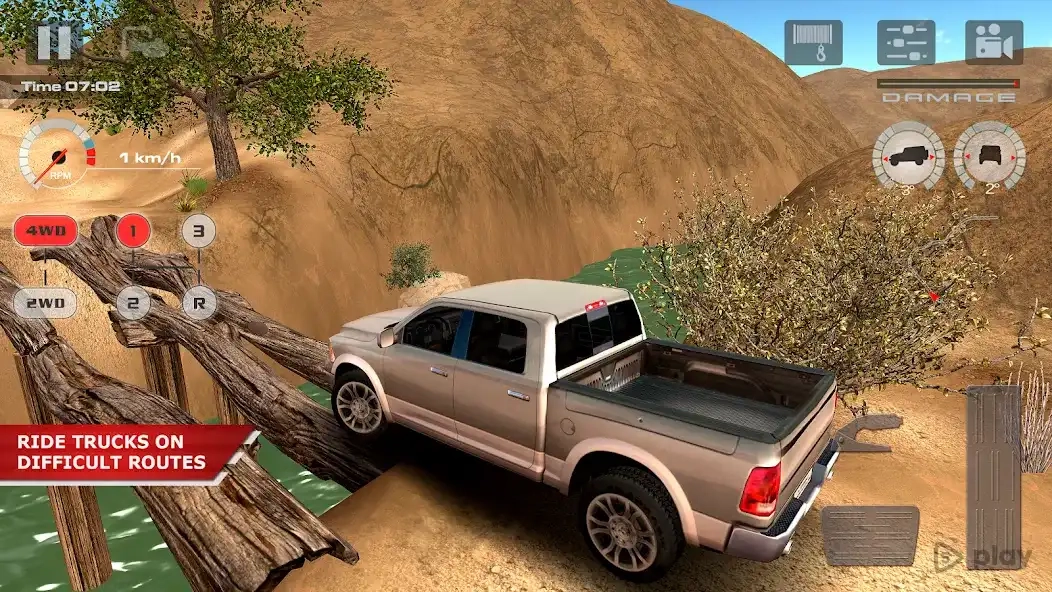 Скриншот OffRoad Drive Desert