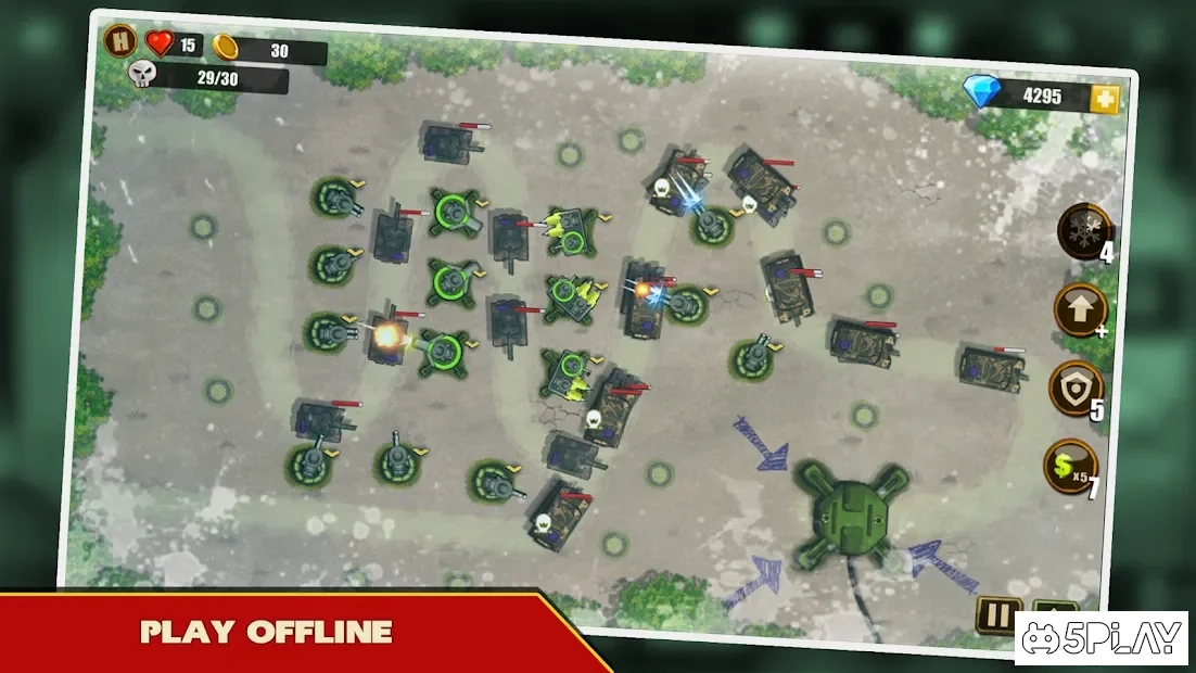Скриншот Tower Defense - Toy War