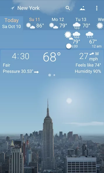Скриншот YoWindow Weather