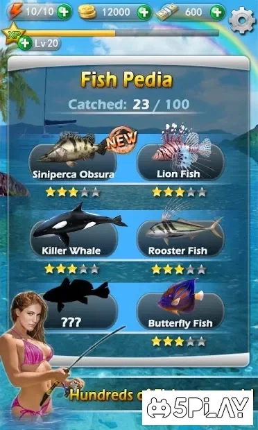 Скриншот мания рыбной ловли Fishing 3D