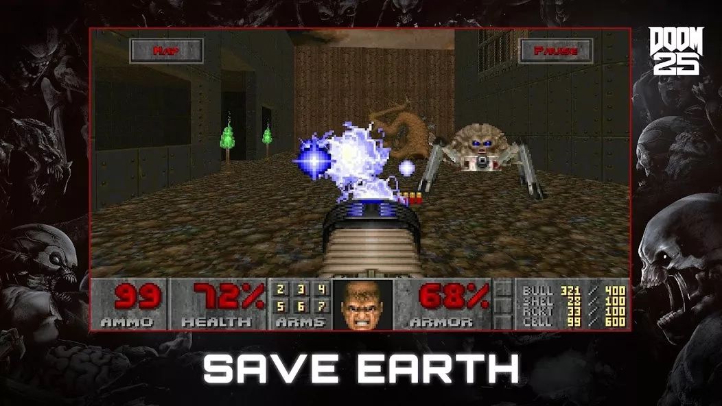 Скриншот DOOM II