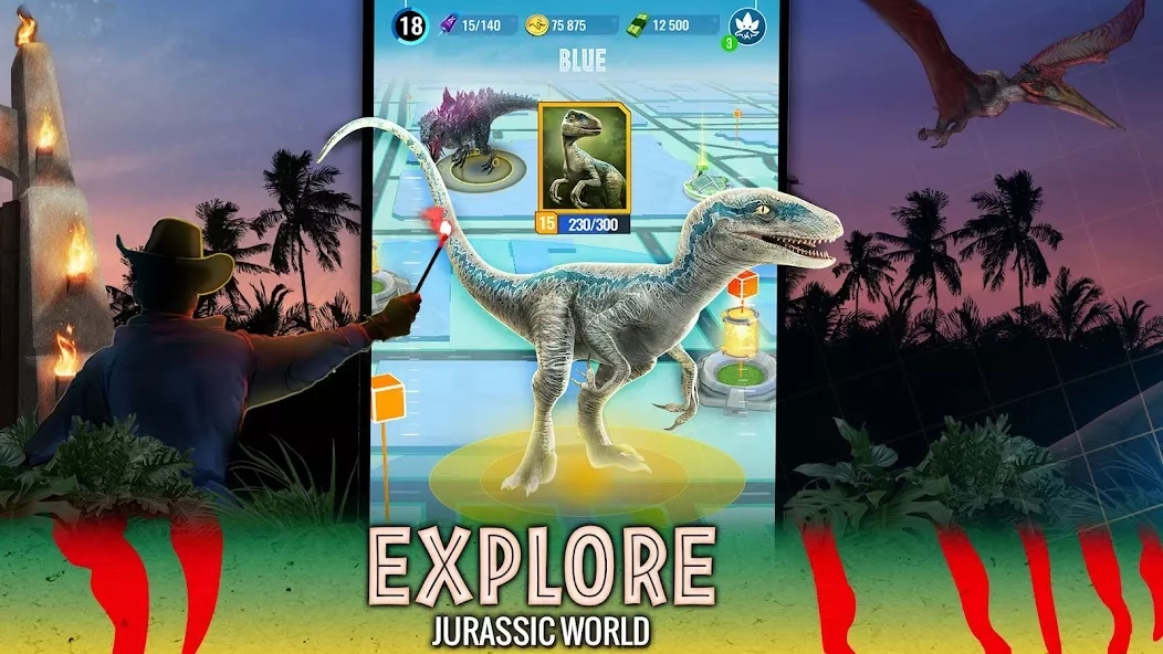 Скриншот Jurassic World Alive