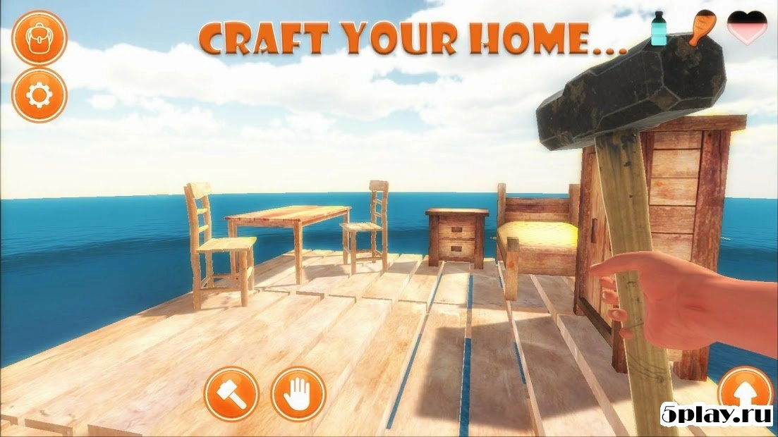 Скриншот Raft Survival Simulator