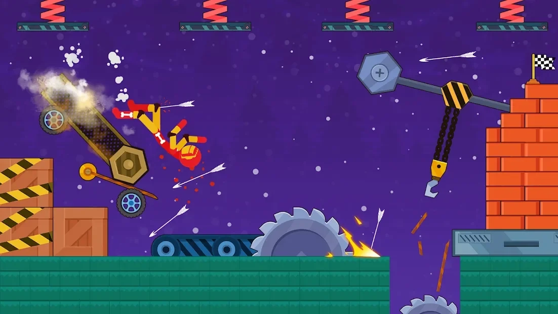 Скриншот Stickman Destroy - Super Warriors Destruction