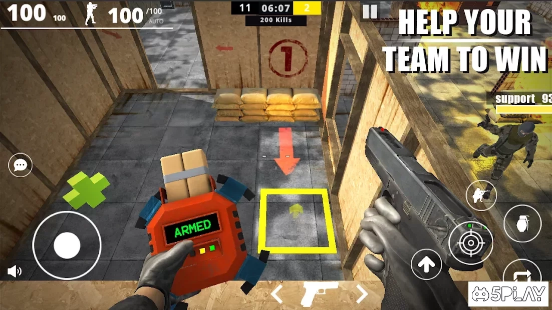 Скриншот Strike Force Online
