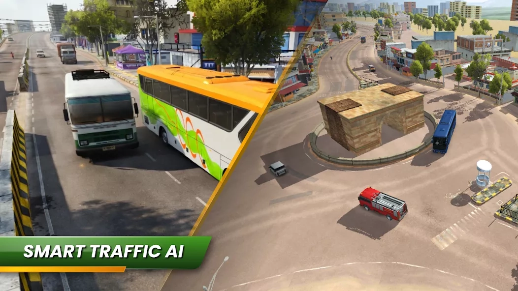 Скриншот Bus Simulator India