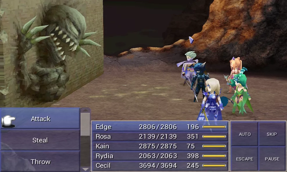 Скриншот FINAL FANTASY IV (3D REMAKE)