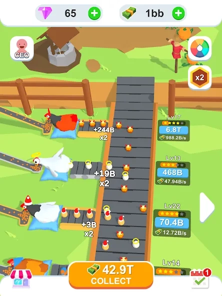 Скриншот Idle Egg Factory