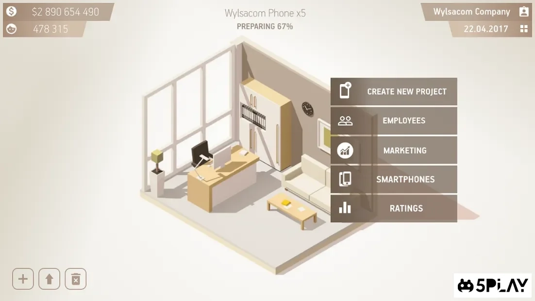 Скриншот Smartphone Tycoon