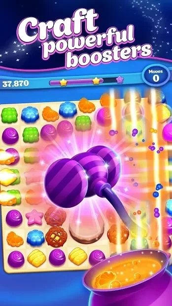 Скриншот Crafty Candy - Match 3 Adventure