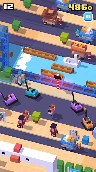Скриншот Crossy Road