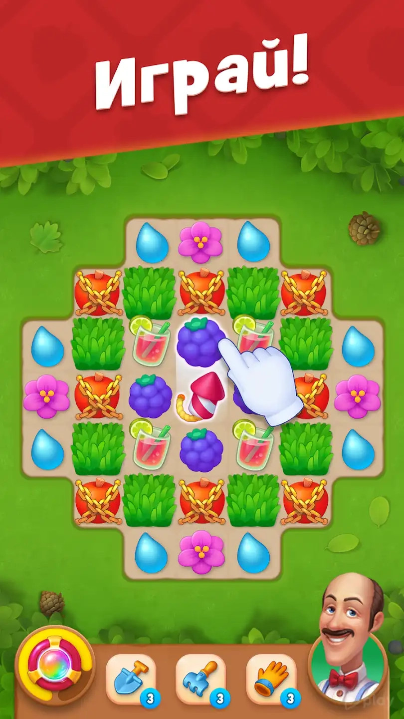 Скриншот Gardenscapes