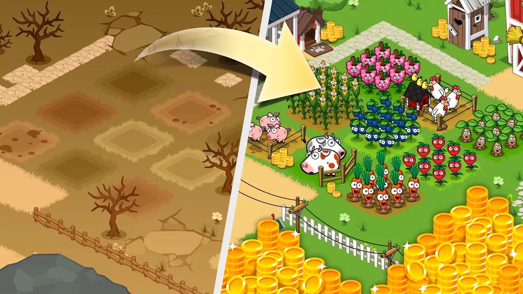 Скриншот Idle Farming Empire
