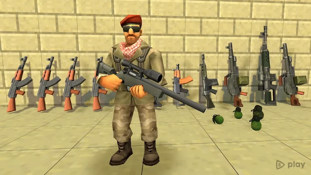 Скриншот StrikeBox: Sandbox & Shooter