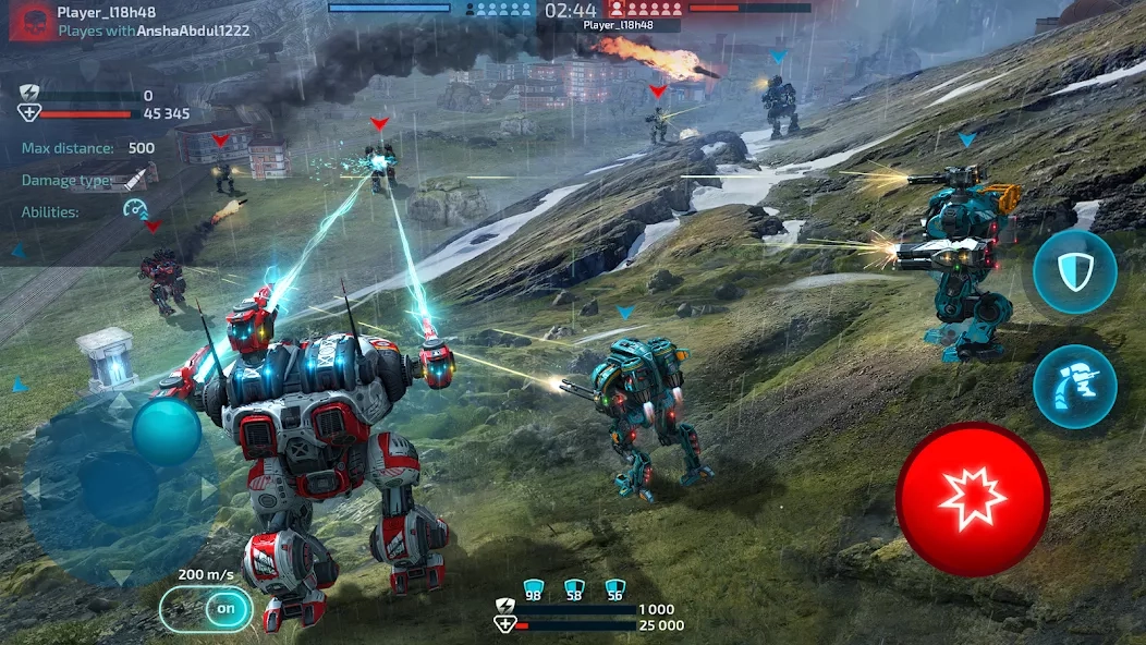 Скриншот Robot Warfare: Battle Mechs