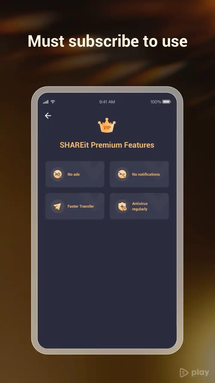 Скриншот SHAREit Premium