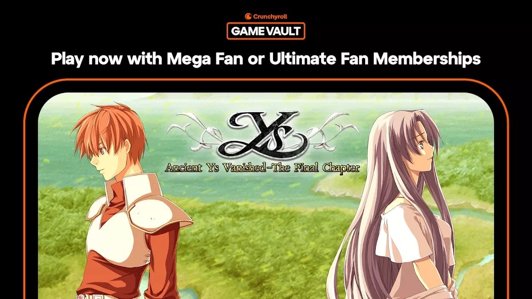 Скриншот Crunchyroll: Ys Chronicles II