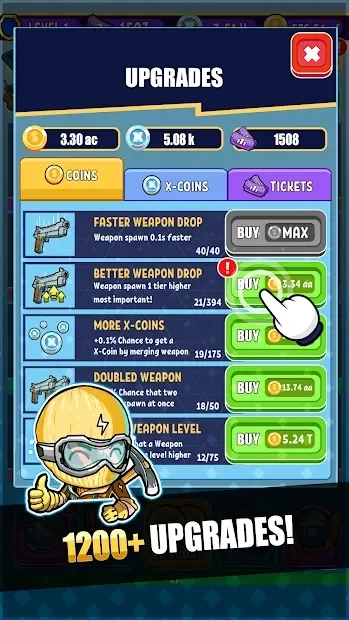 Скриншот Idle Royale Tycoon - Incremental Merge Battle Game