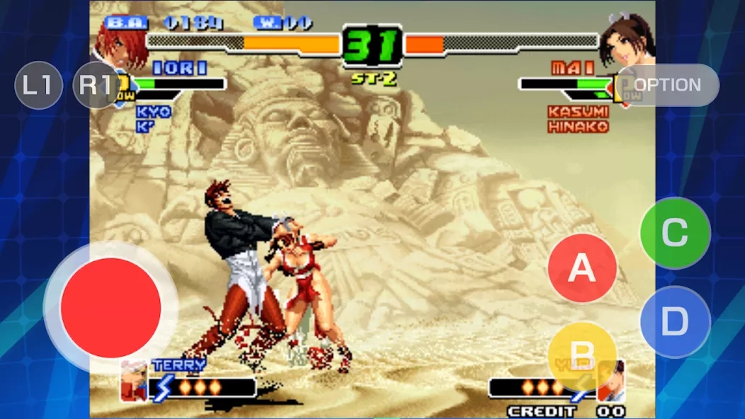 Скриншот KOF 2000 ACA NEOGEO