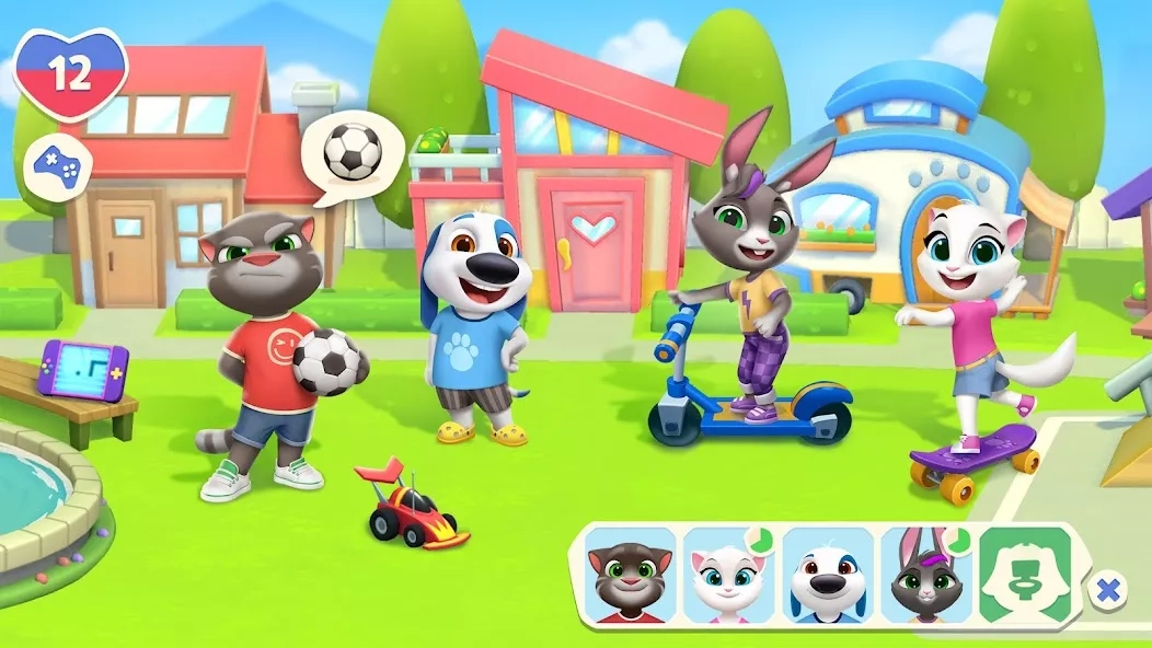 Скриншот My Talking Tom Friends 2