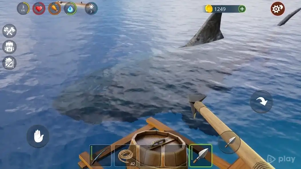 Скриншот Oceanborn: Survival on Raft