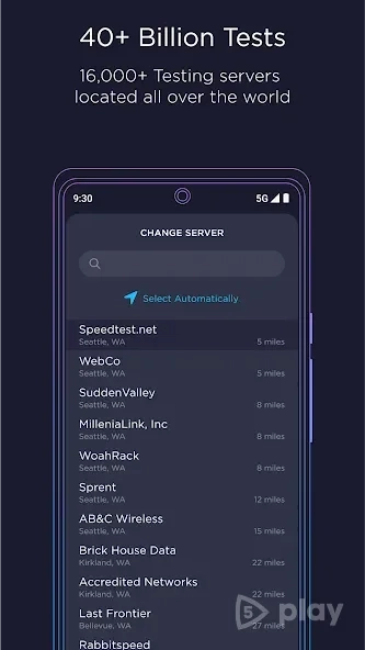 Скриншот Speedtest.net