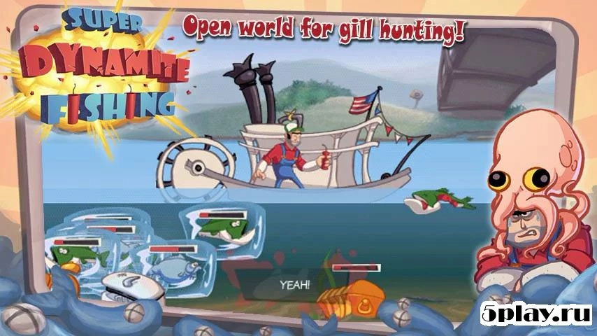 Скриншот Super Dynamite Fishing Premium