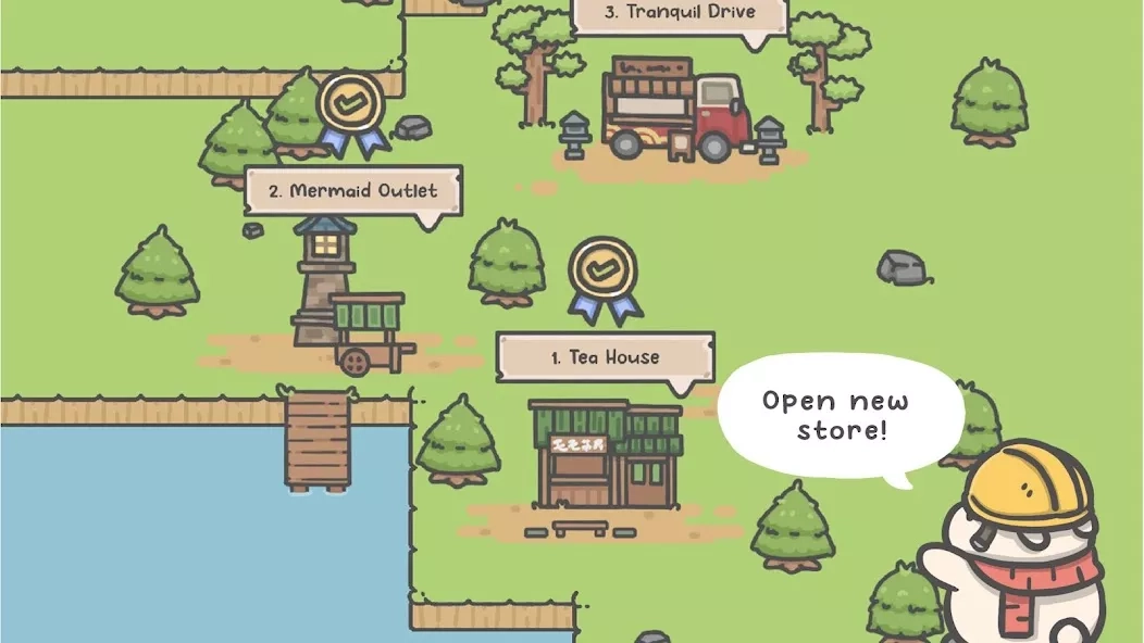Скриншот Tsuki Tea House: Idle Journey