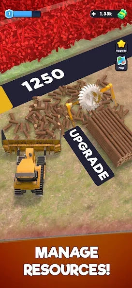 Скриншот Idle Lumber Chopper Empire Inc