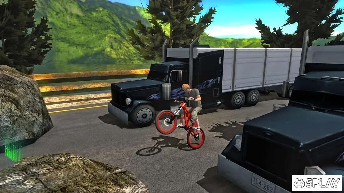 Скриншот Mountain Bike Simulator 3D
