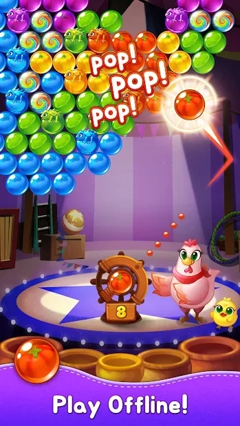 Скриншот Bubble CoCo : игра о пузырьках