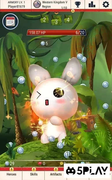 Скриншот Tap Tap Buddy: Idle Clicker & Fun RPG Adventure