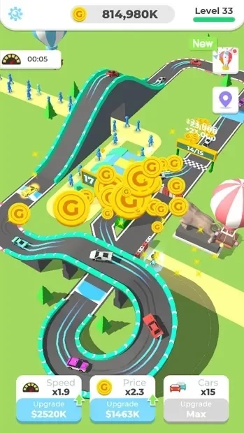 Скриншот Idle Racing Tycoon-Car Games