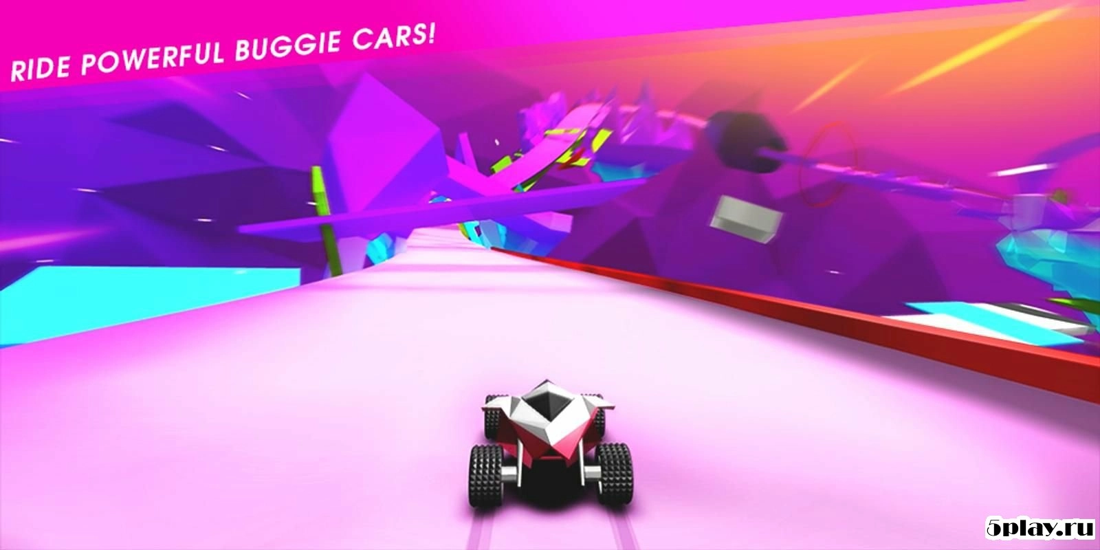 Скриншот Stunt Rush - 3D Buggy Racing