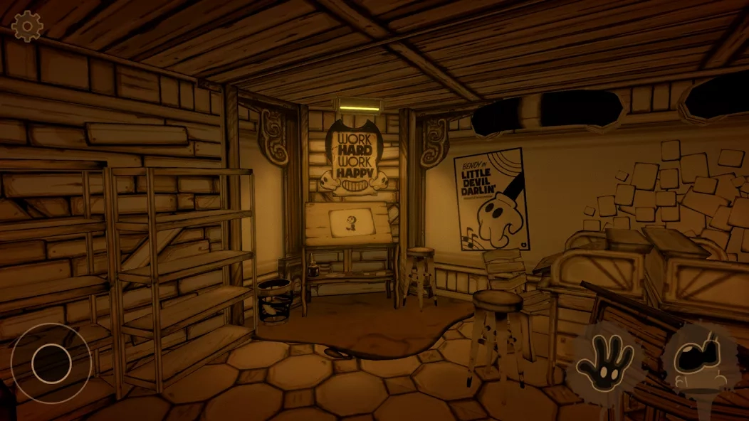 Скриншот Bendy and the Ink Machine
